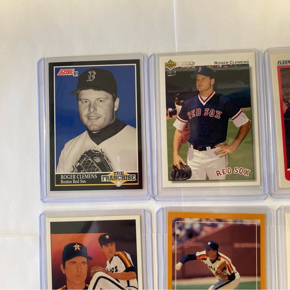 ✨Vintage Baseball Card Lot – Nolan Ryan, Roger Clemens, Jose Canseco (9 Cards)✨ - Picture 6 of 16